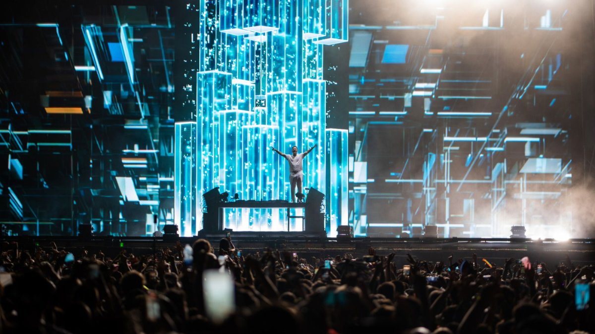 David Guetta en la pasada edición del Dreambeach Festival en Almería.,