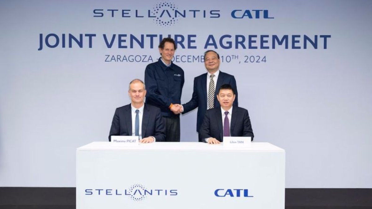 Imagen perteneciente a la importante firma del acuerdo entre Stellantis y CATL
