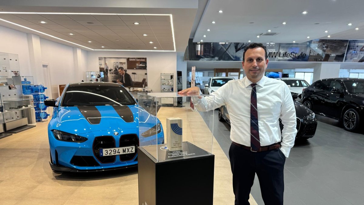 Alexandrfe Batista gerente de BMW Automotor Costa