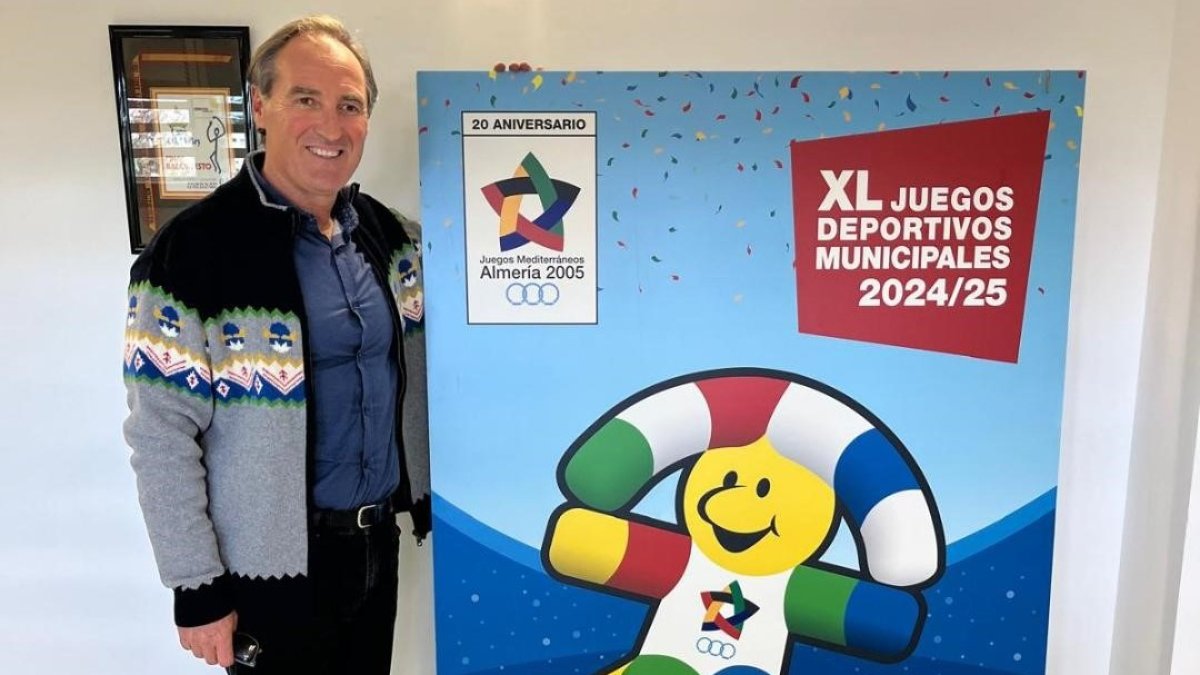 Antonio Jesús Casimiro Andújar, concejal de Deportes del Ayuntamiento de Almería, el pasado viernes. Foto: LITO.