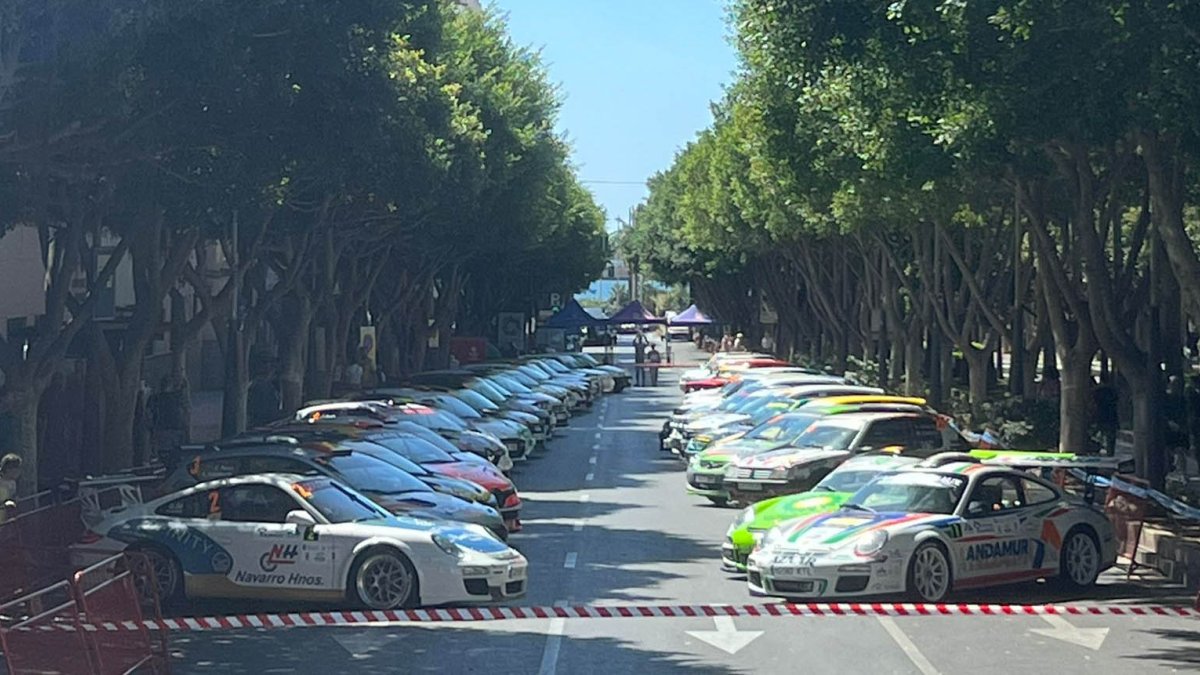 Las calles de Almería volverán a ver a los coches del rallye Costa de Almería
