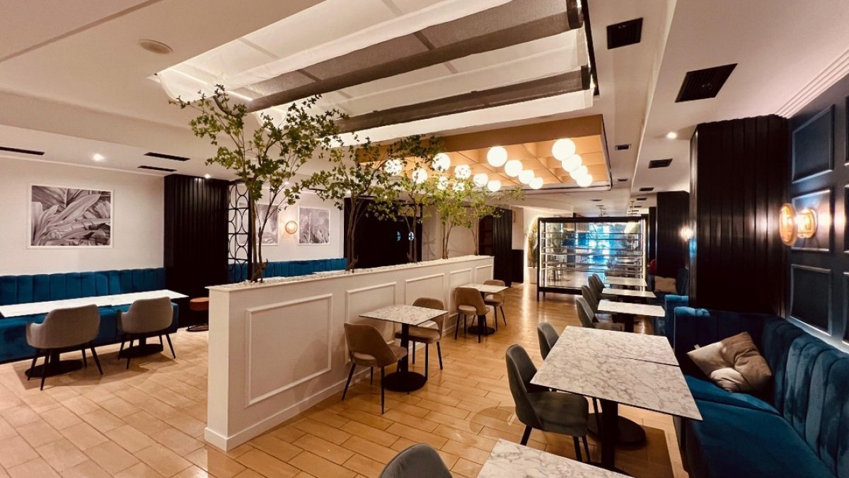 Aspecto del interior de 6700 by Bacus, el nuevo restaurante malagueño con marca almeriense.