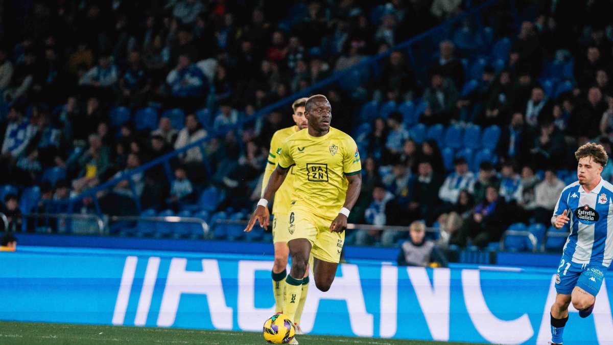 Lopy en Riazor.