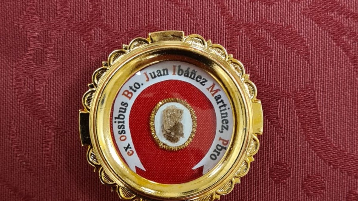 La reliquia que este jueves recibirá la hermandad.