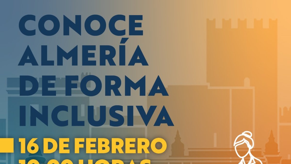 Cartel de la Marcha Inclusiva.