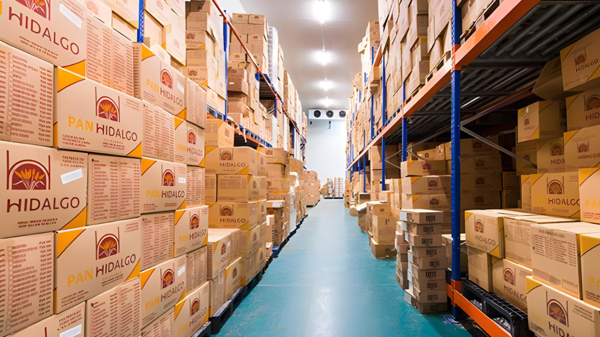 Las instalaciones de Pan Hidalgo, desde donde se reparte pan a toda la provincia