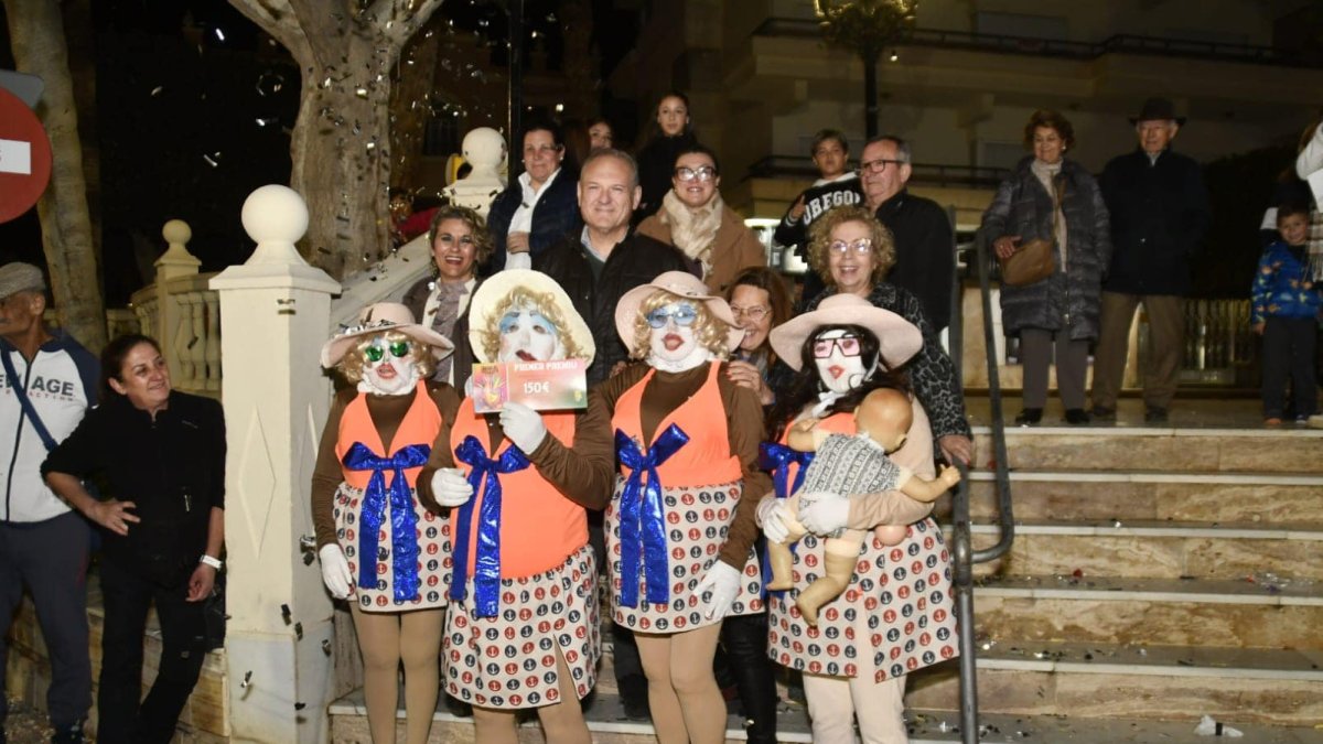 Barracas de Terreros 1975, ganadoras del primer premio.