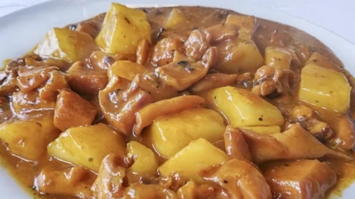 Jibia en salsa.