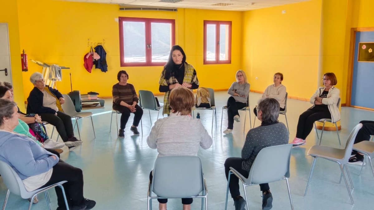 Un momento del arranque del curso en Dalías.