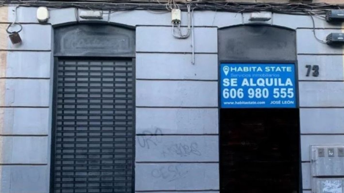 Local en alquiler en el centro.