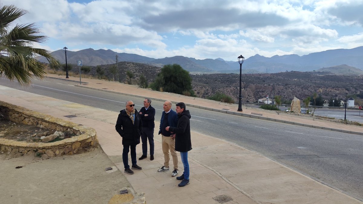 La nueva glorieta se ubicará en el acceso sur del municipio.