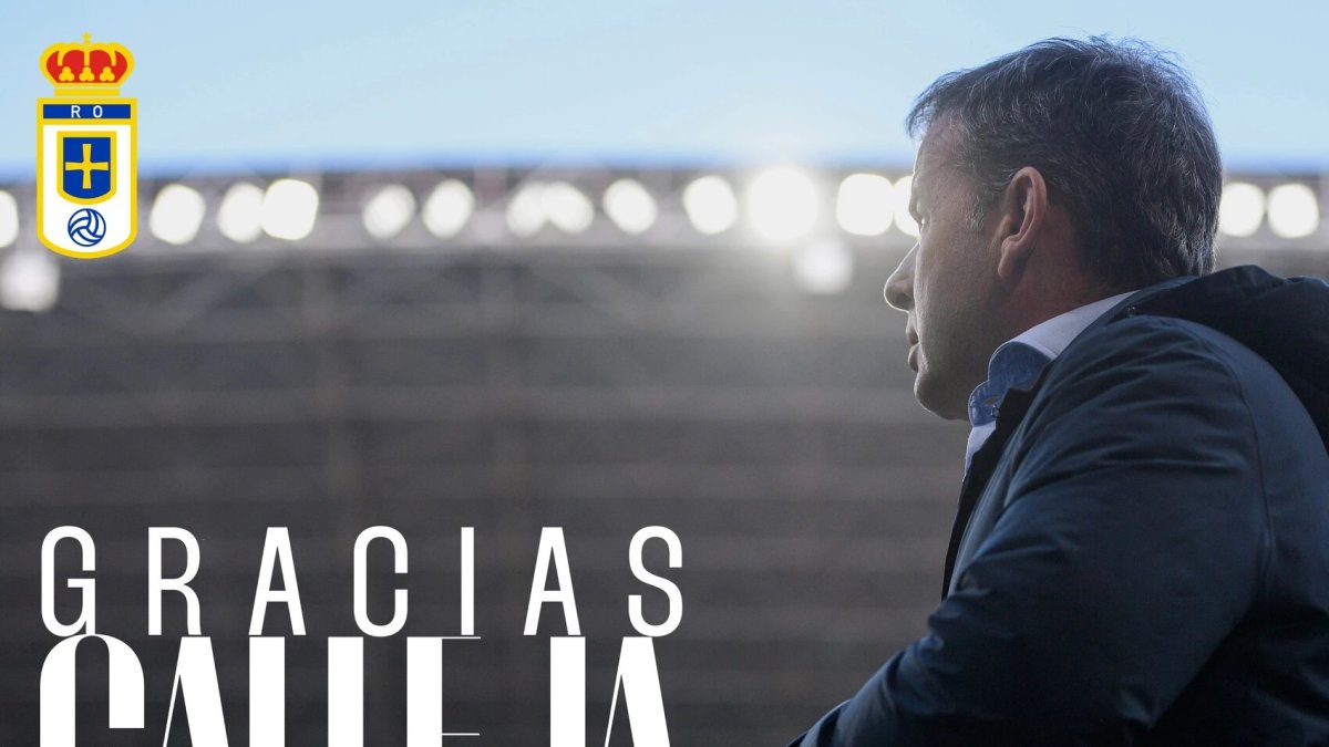 El Real Oviedo ha comunicado de forma oficial el despido de Javi Calleja.