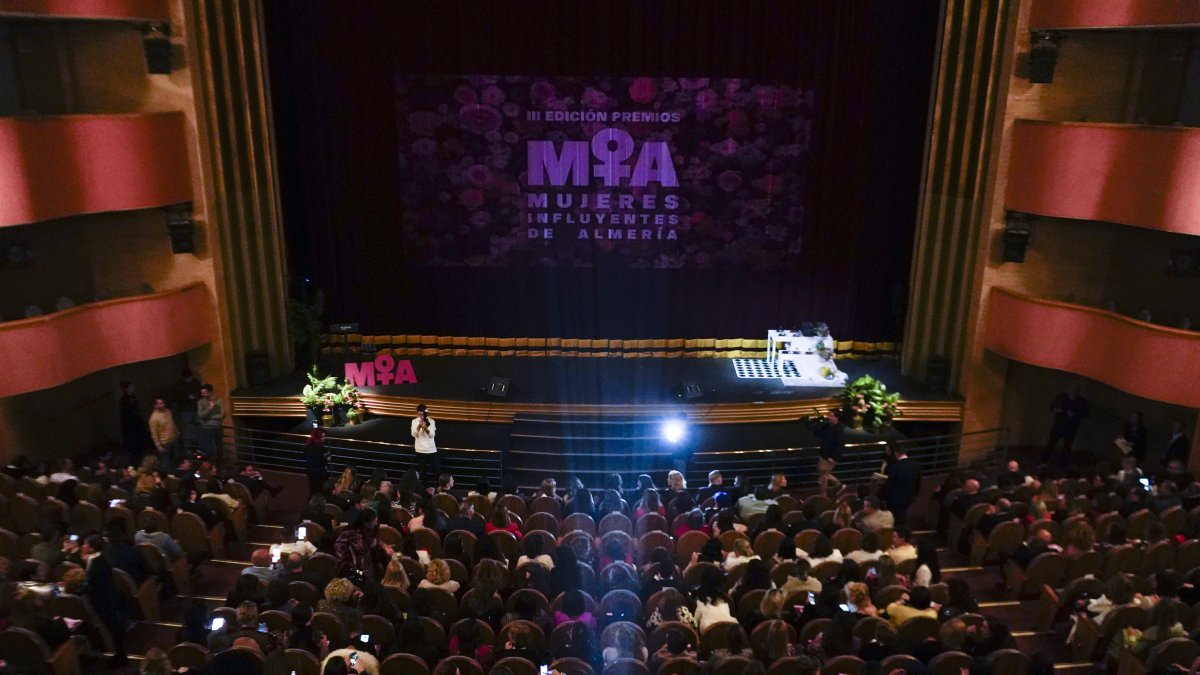 Vista del Auditorio Maestro Padilla durante la celebración de la III Edición de los Premios MIA