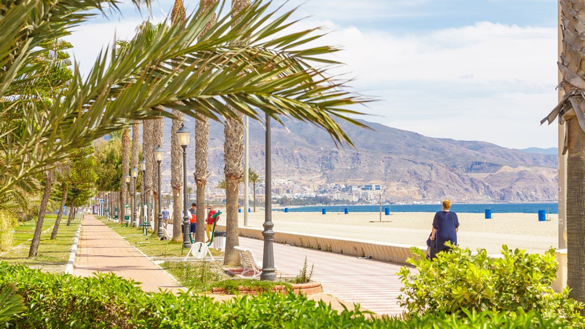 Playa de La Romanilla Roquetas de Mar