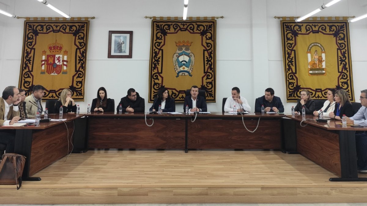 Pleno celebrado en Carboneras en marzo de 2025