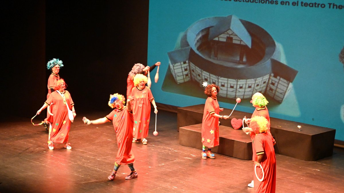 Un momento del espectáculo.