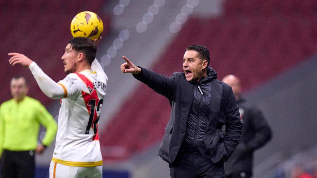 El Rayo Vallecano despedía a Francisco en febrero de 2024.