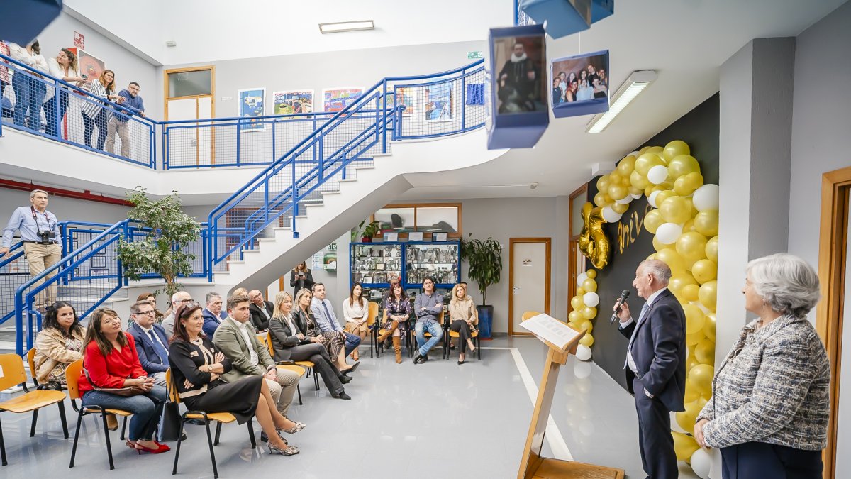 Gabriel Amat dedicó palabras de cariño al centro.