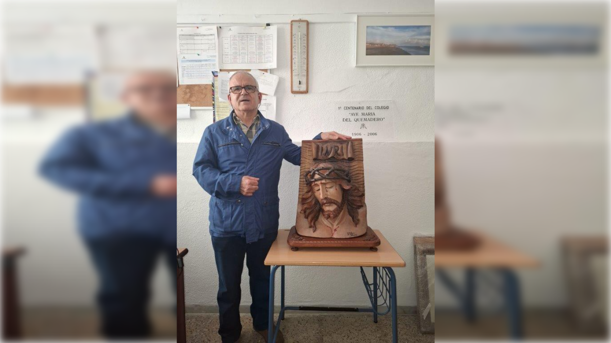 Uno de los artistas que expondrá en la Semana Cultural del Ave María.