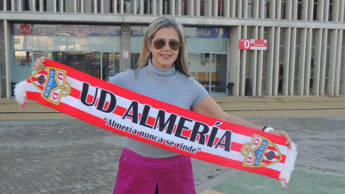 Mónica Ruiz, presidenta de la Peña Milhojas.