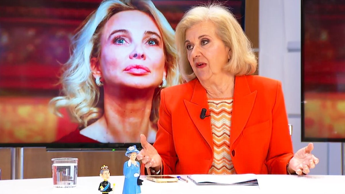 Imagen de Corinna Larsen en La tarde aquí y ahora.