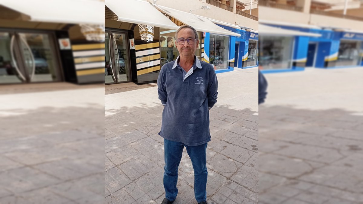 Francisco Ros, el almeriense al que salvó el gesto solidario de una alemana.