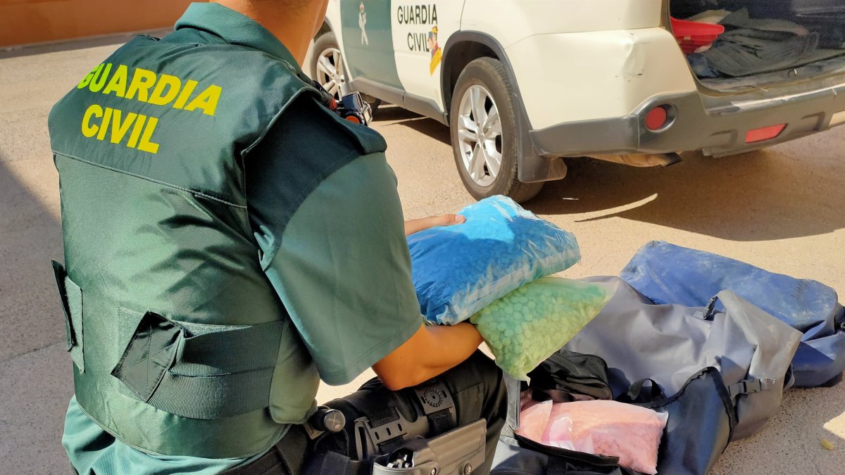 Pastillas de MDMA intervenidas.

GC
30/10/2023