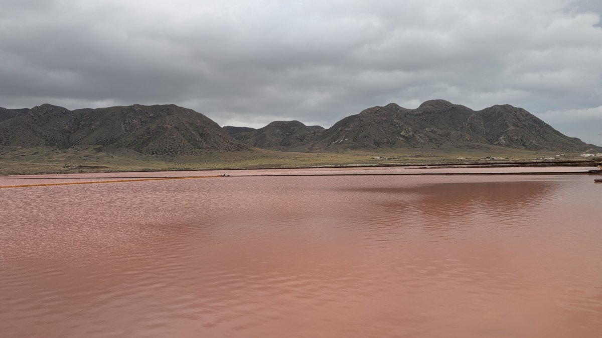 Las Salinas de Cabo de Gata.