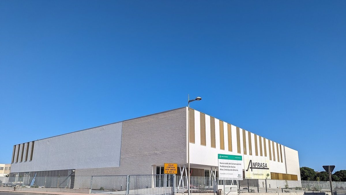 Uno de los siete nuevos centros educativos construidos.