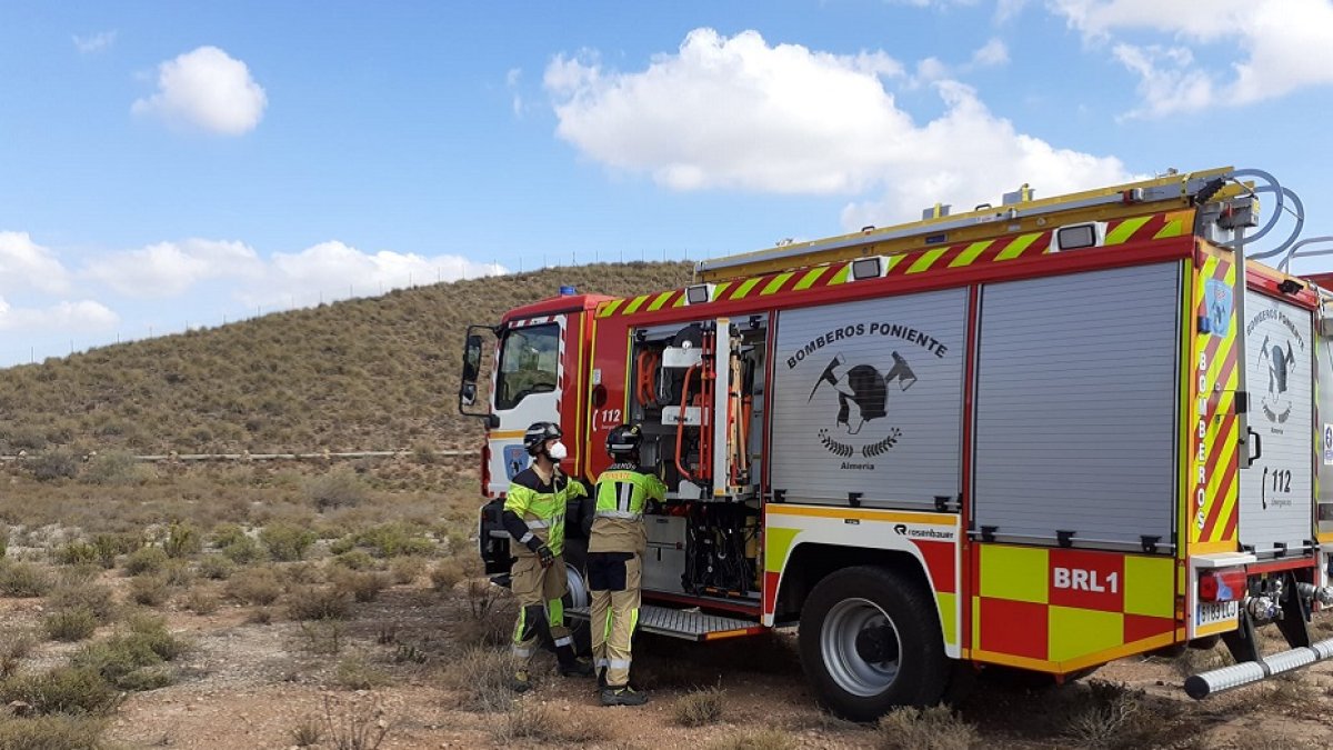 Imagen de los Bomberos del Poniente.