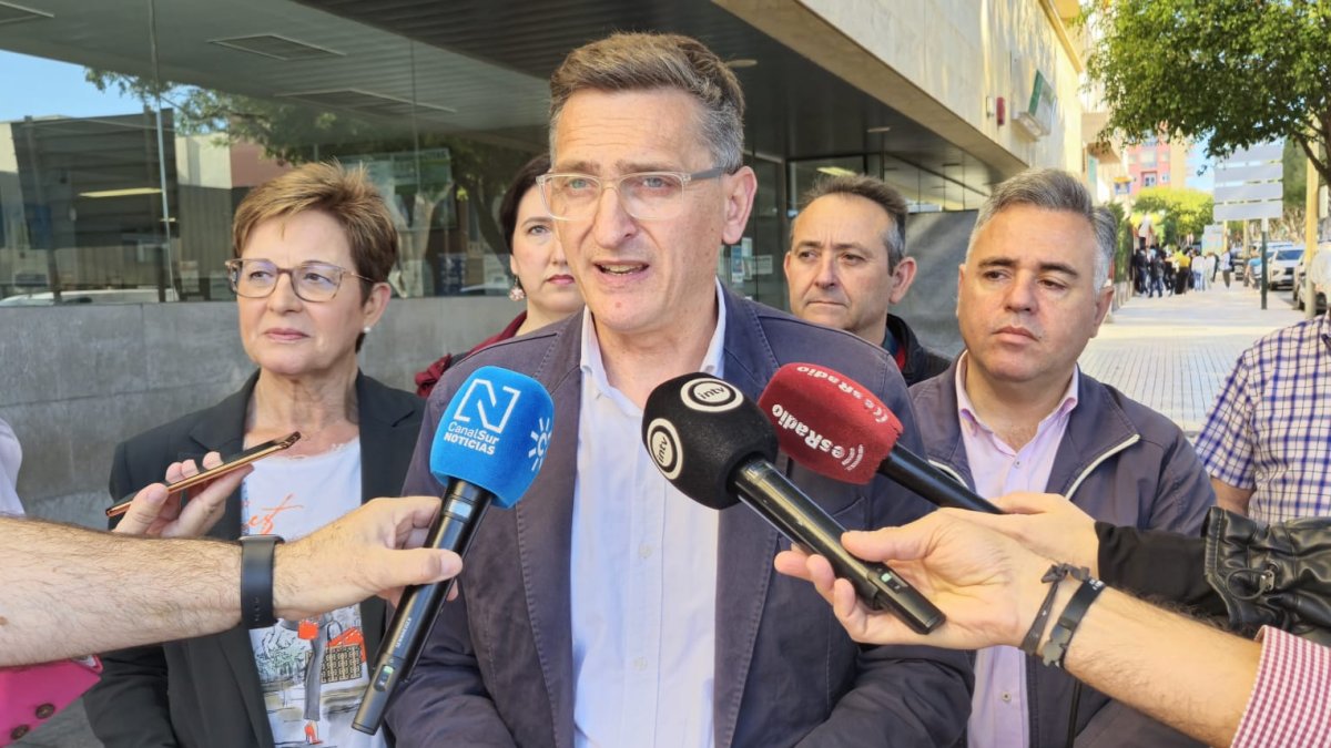 El parlamentario autonómico por el PSOE de Almería José Luis Sánchez Teruel.