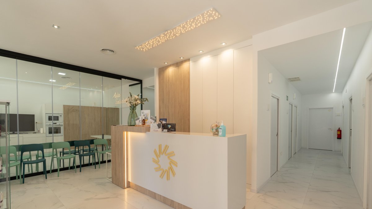 Recepción de La Vega Clinic.
