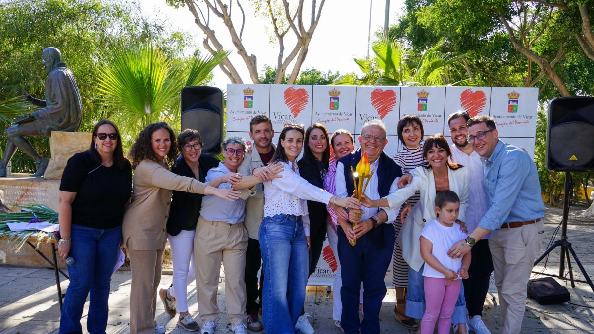 La Antorcha de los Libros de Vícar 2025.