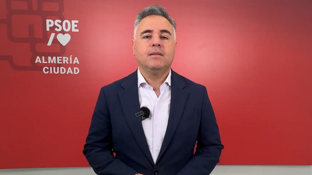 Antonio Ruano, concejal socialista en la capital.