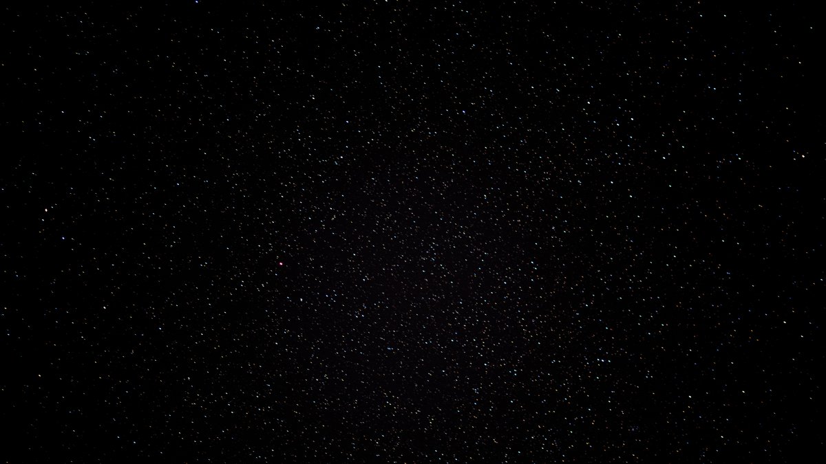 Imagen de archivo de un cielo estrellado.