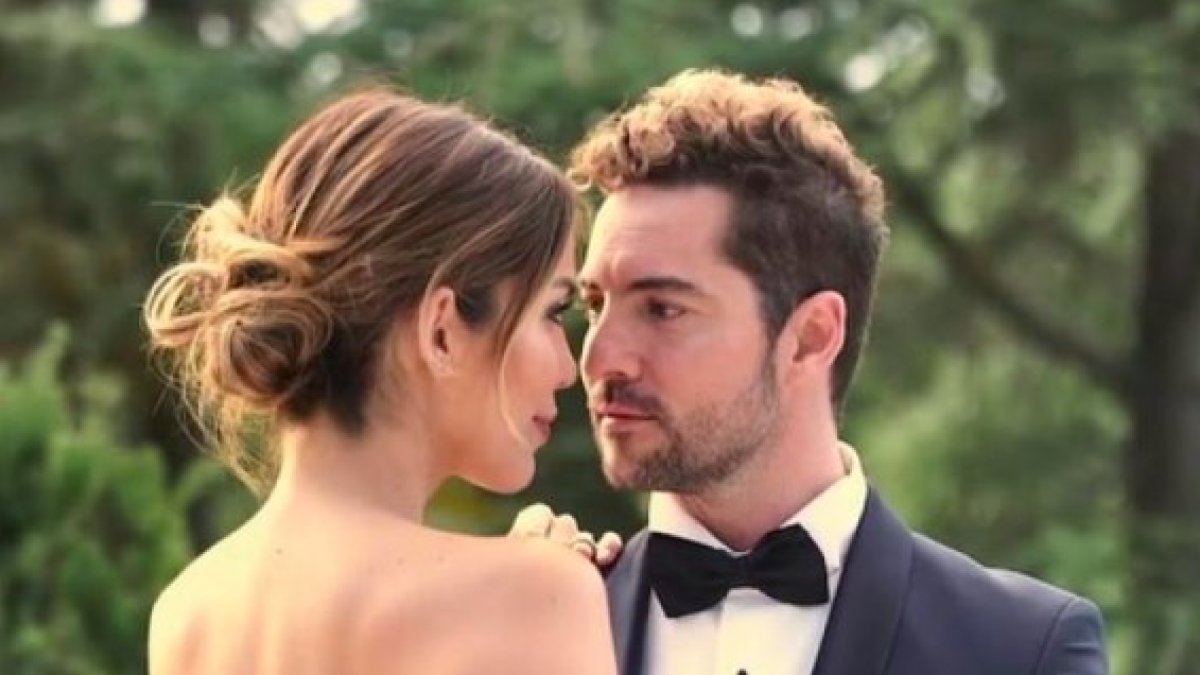 David Bisbal y Rosanna Zenetti