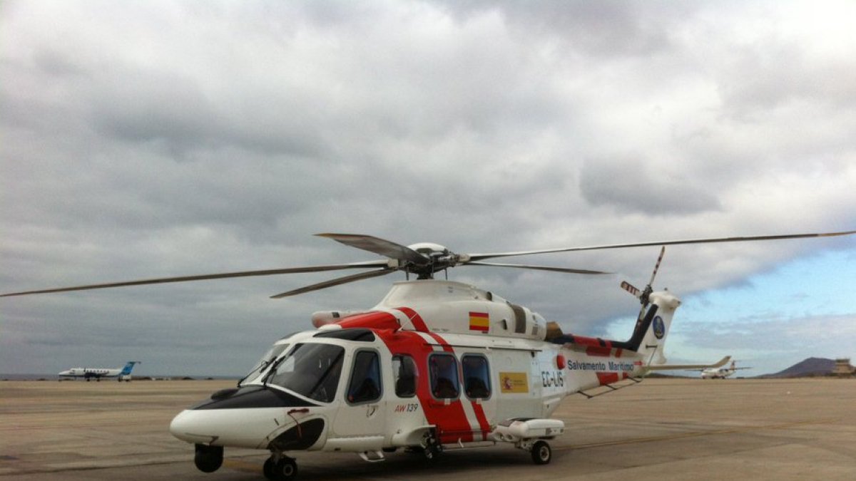 Imagen de archivo del Helimer 215 de Salvamento Marítimo.