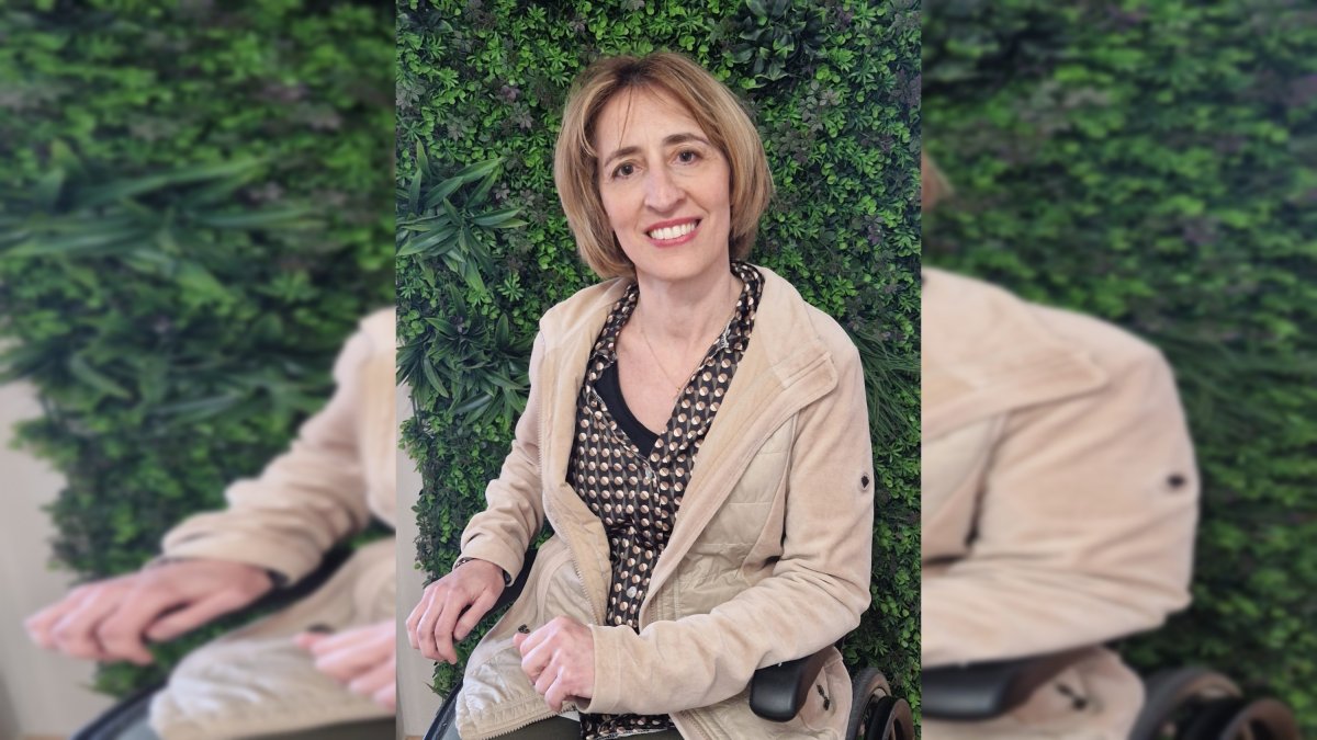 Laura Ainhoa Márquez, presidenta de ASPAYM a nivel provincial y autonómico.