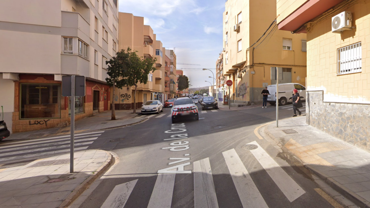 Avenida de la Cruz, en el barrio de Los Ángeles