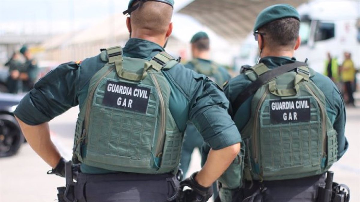 Guardias civiles, en una imagen de archivo.