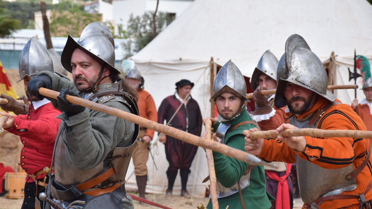 Recreación histórica de La Paz de las Alpujarras, en Padules.