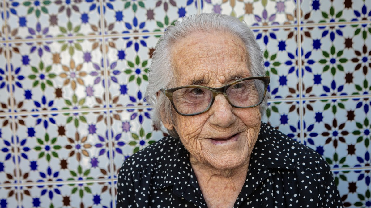 La abuela Ana llegó a centenaria.