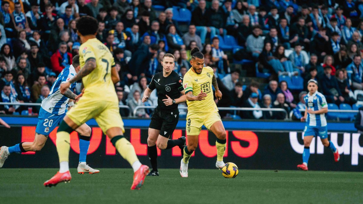 Miguel Sesma Espinosa en el Deportivo-Almería.