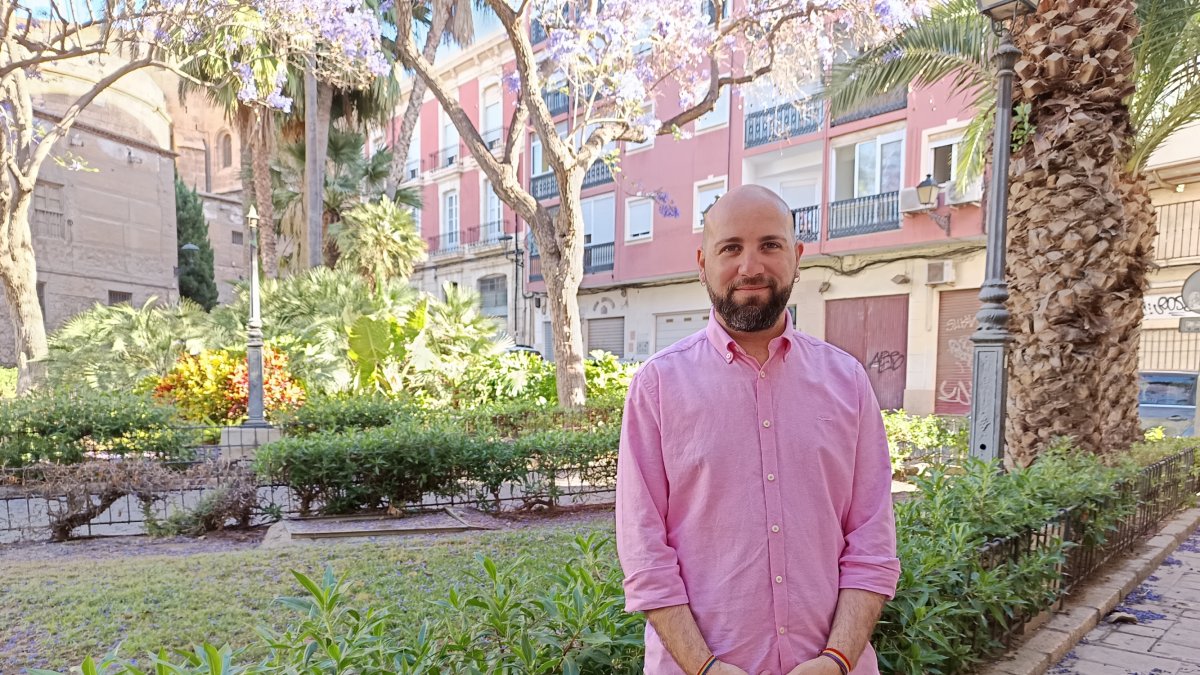 Juan Francisco Colomina, secretario general de la Agrupación Local del PSOE