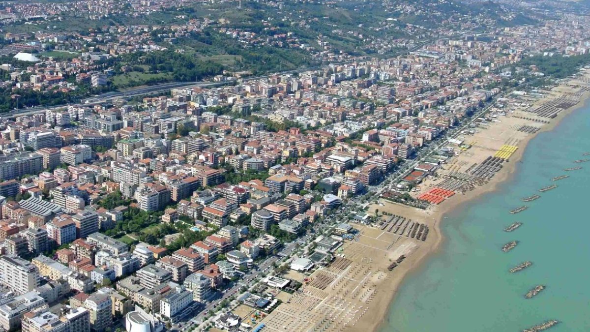 Imagen del litoral adriático.