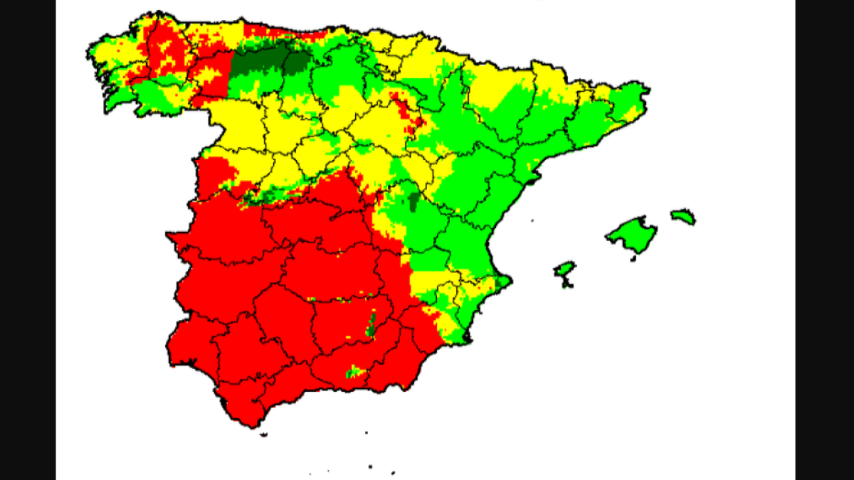 Mapa de alergias de la REA para esta semana.
