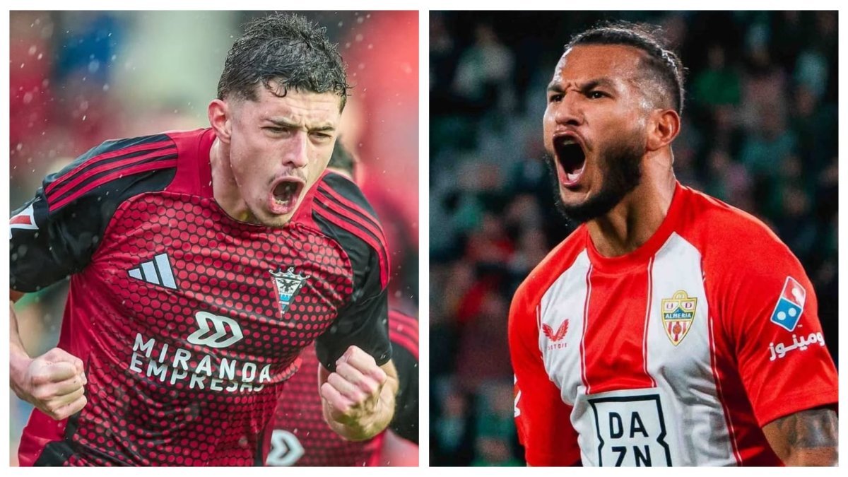 Panichelli (20 goles) y Luis Suárez (27 goles), las estrellas de la Segunda División 24-25.