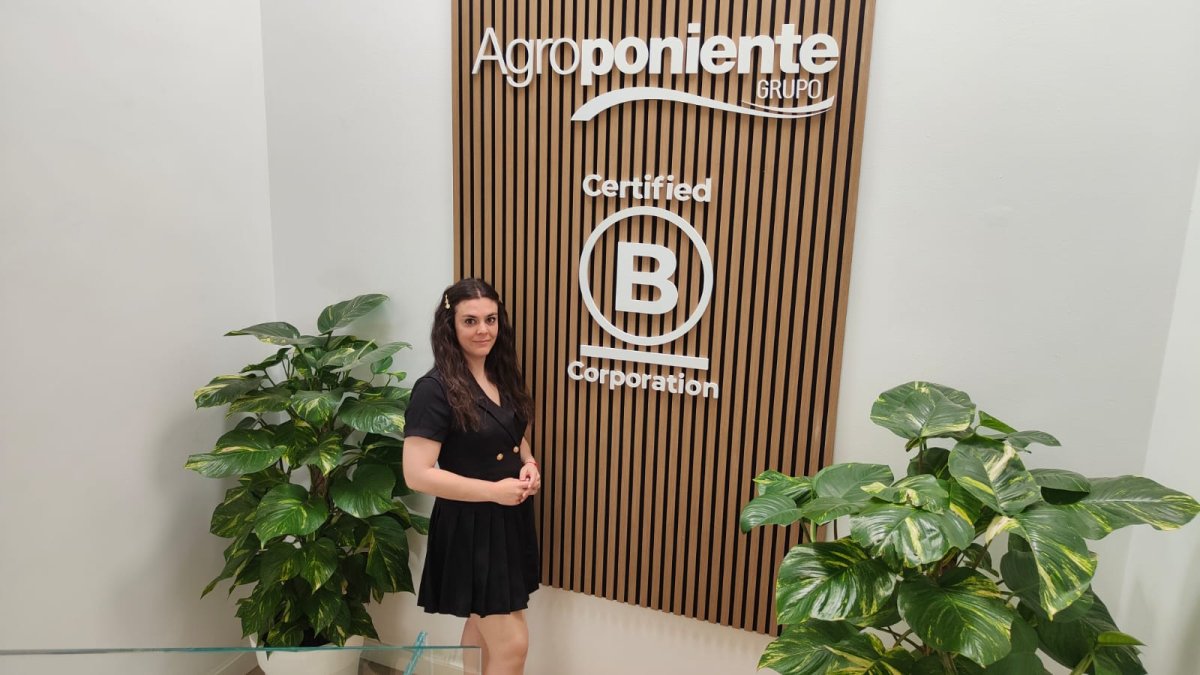 Andrea Alonso, responsable de Sostenibilidad y Marketing. Grupo Agroponiente.