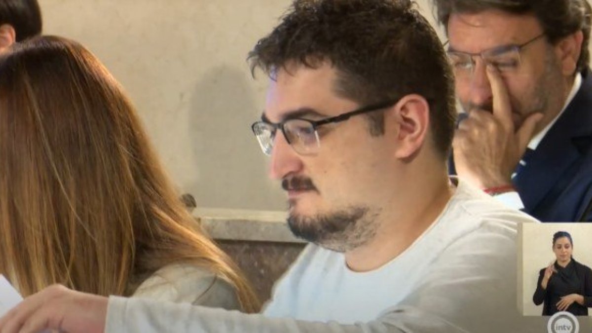 Alejandro Lorenzo, portavoz del Grupo Municipal de Podemos-IU-Verdes