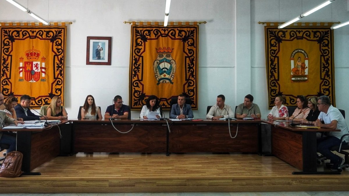 Pleno celebrado en Carboneras en el que se han aprobado los presupuestos.